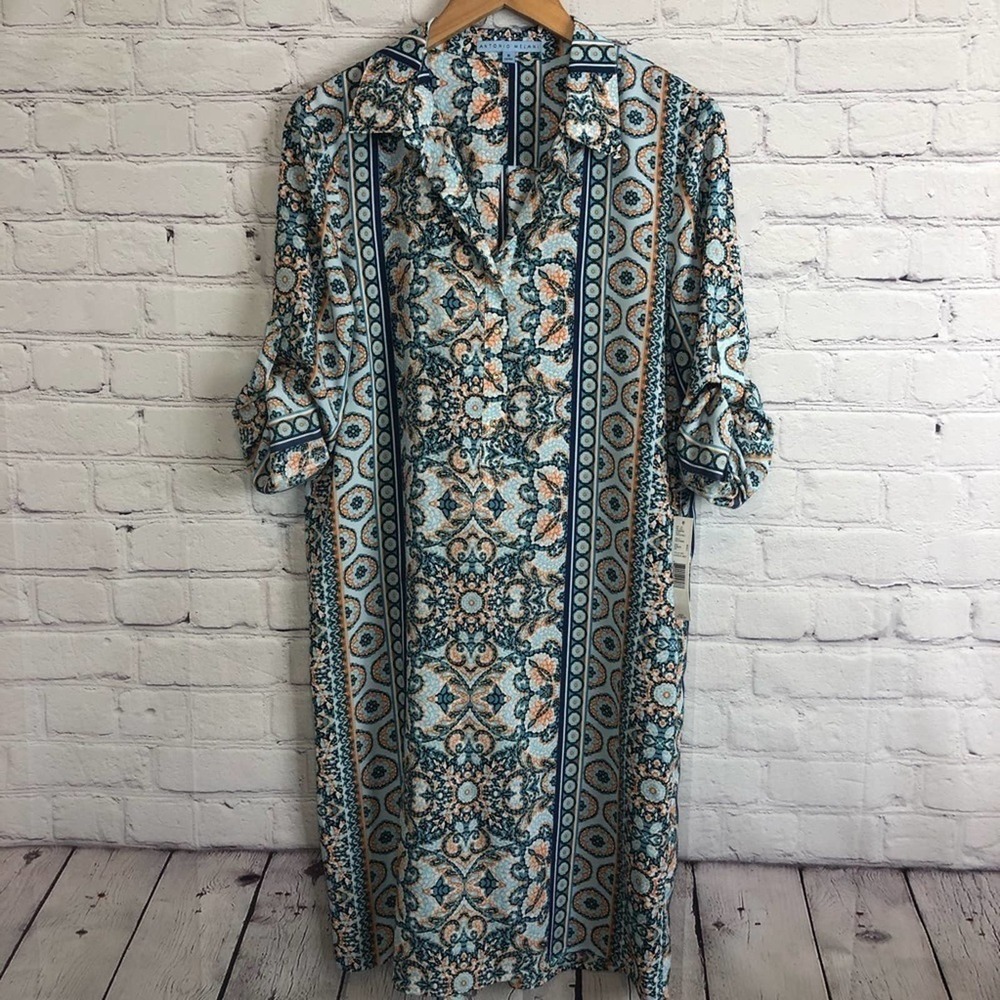 Antonio Melani Dress Kate Harbor Mist Size 8